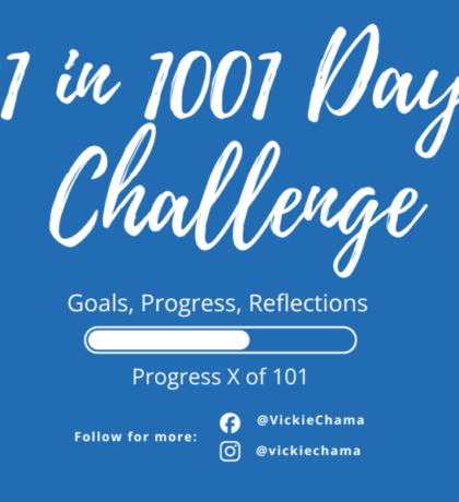 101 in 1001 Days Challenge