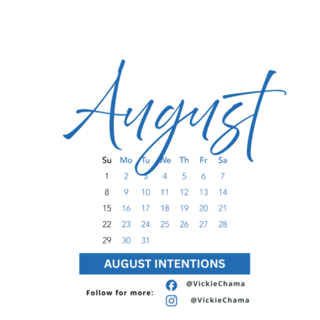 August Monthly Goals